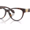 Versace VE3402U 108 - Dark Havana eyeglasses angle view