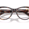 Versace VE3402U 108 - Dark Havana eyeglasses angle view
