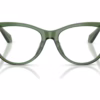 Versace VE3402U 5144 - Transparent Green eyeglasses front view