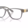 Versace VE3403U 5510 - Transparent Grey eyeglasses angle view
