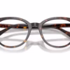 Versace VE3404D 108 - Dark Havana eyeglasses angle view