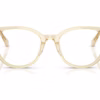 Versace VE3404D 5556 - Transparent Sand Ivory eyeglasses front view